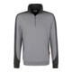 Hakro Zip-Sweatshirt Contrast Performance, titan, Unisex-Größe: L-1