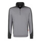 Hakro Zip-Sweatshirt Contrast Performance, titan, Unisex-Größe: XL-1