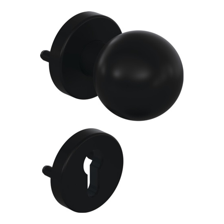 Halbgarnitur 162PBR13.233 PA 90 ma 4-KT.9mm HEWI