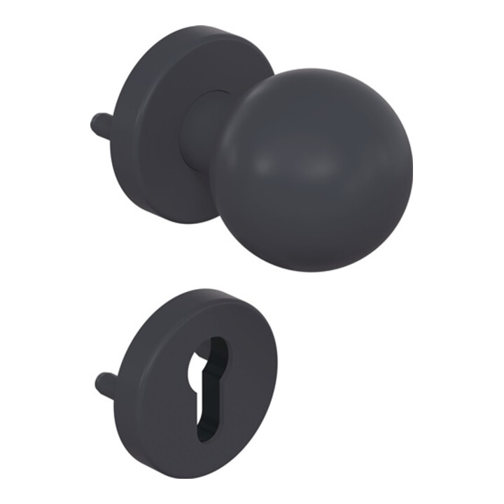 Halbgarnitur 162PBR13.233 PA 92 ma 4-KT.9mm HEWI
