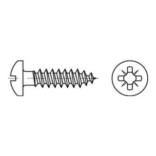 ART 88096 Halbrund-Spanplattenschraube, Edelstahl A2, blank