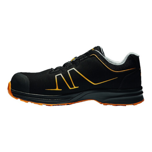 Halbschuh SG Oasis, S3 Schwarz/ Orange , BOA Größe: 36 SOLID GEAR