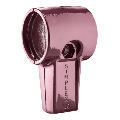 Halder Boîtier de marteau doux 100 mm en fonte malléable