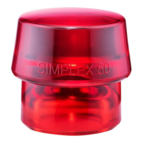 HALDER Embout en plastique pour maillet à frappe amortie SIMPLEX, pièce 50 mm