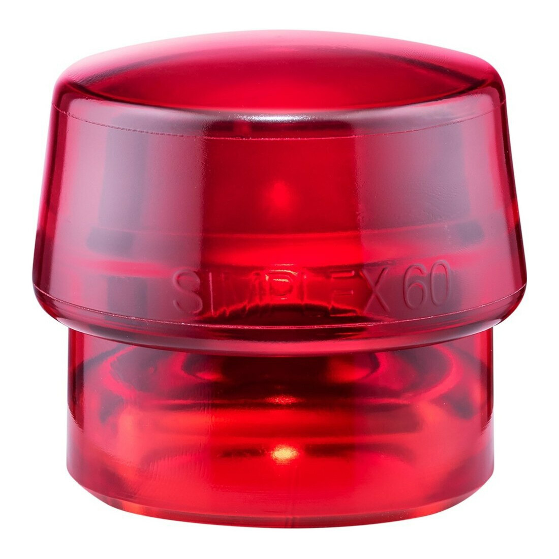 HALDER Embout en plastique pour maillet à frappe amortie SIMPLEX, pièce 60 mm