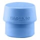 HALDER Embout en plastique TPE-soft pour maillet à frappe amortie SIMPLEX, pièce 50 mm
