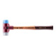 Halder Erwin Schonhammer SIMPLEX L.300mm Kopf-D. 30mm mittelh.HO TPE-soft,blau/TPE-mid,grau-2