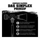 Halder hache simplex lame d'axe simplex 100mm/plateau superplastique 50mm Total.L.765mm-5