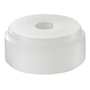 Halder Inserto di ricambio in nylon, bianco, Testa mazzuola Ø30mm