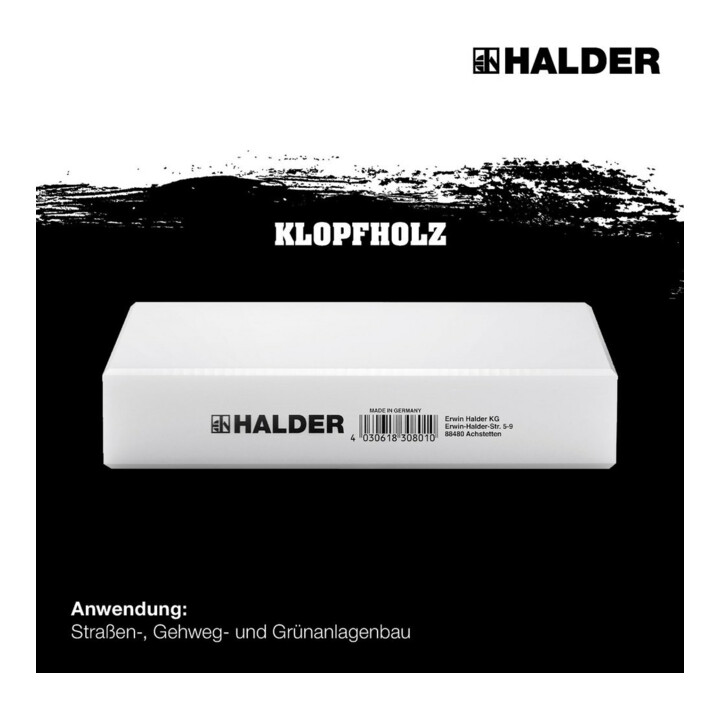 Halder Klopfholz 200x140x40mmSimplexHalder