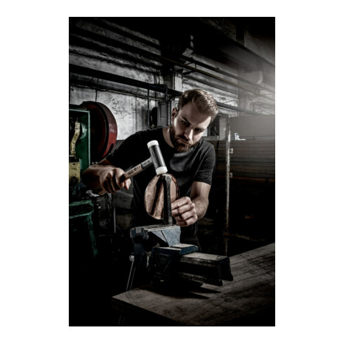 Maillet anti-rebond HALDER avec manche en Hickory