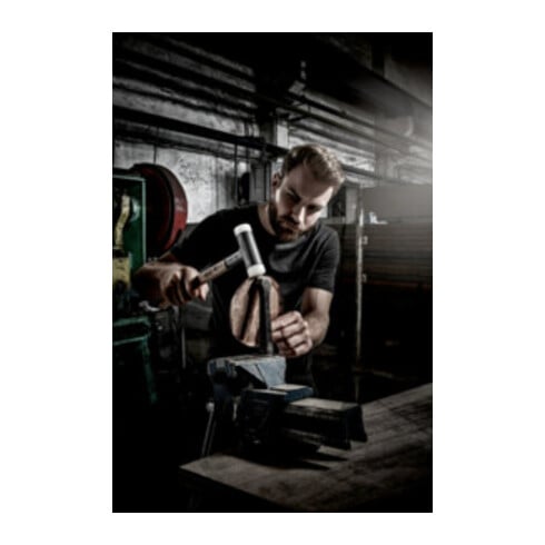 Maillet anti-rebond HALDER avec manche en Hickory