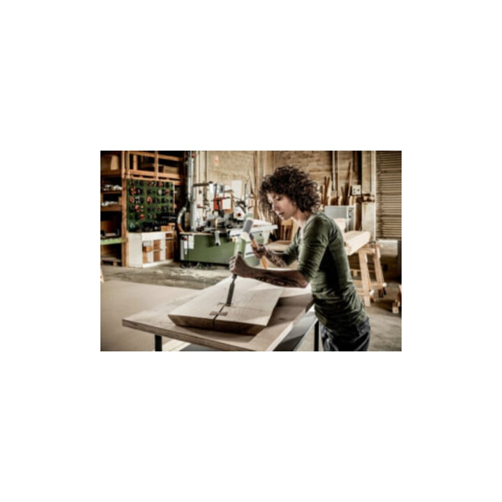 HALDER Maillet anti-rebond avec manche en Hickory 25 mm