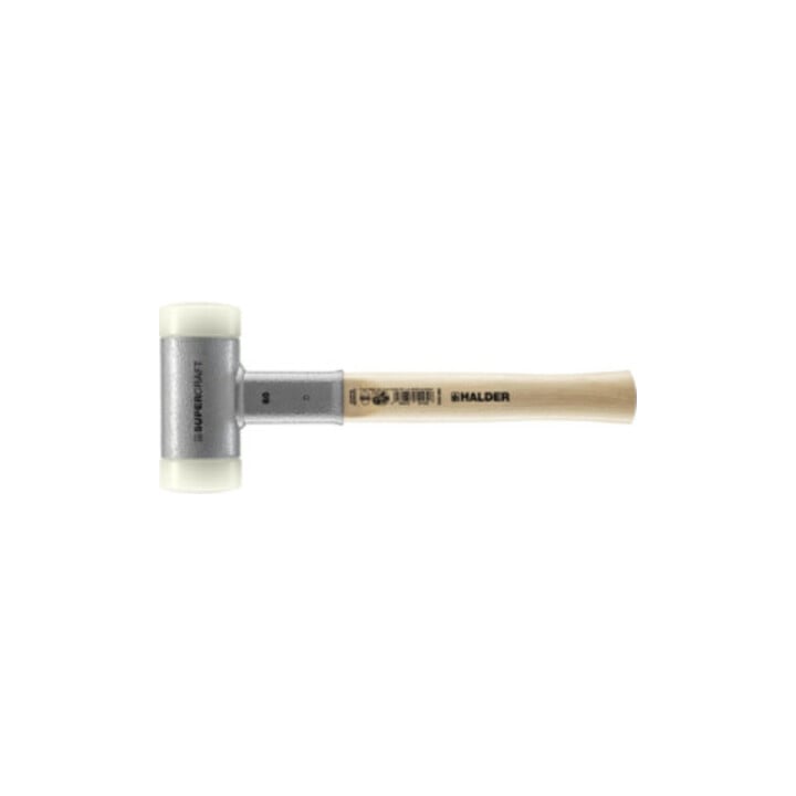 HALDER Maillet anti-rebond avec manche en Hickory 60 mm