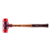 HALDER Maillet anti-rebond SIMPLEX avec embout en plastique (rouge) 30G mm-4