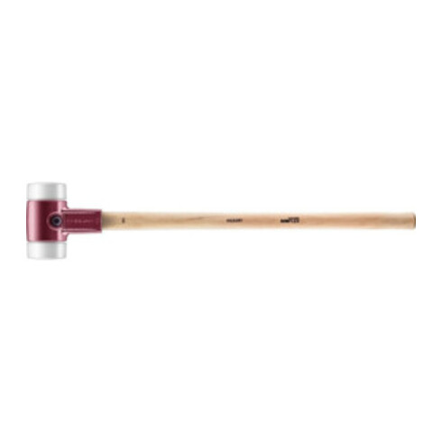 HALDER Maillet anti-rebond SIMPLEX avec embout en super plastique (blanc) 100G mm