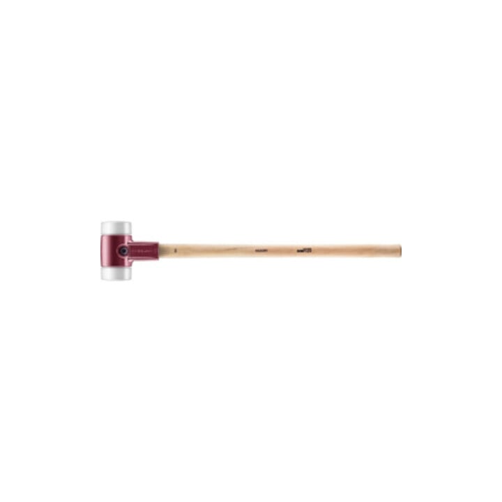 HALDER Maillet anti-rebond SIMPLEX avec embout en super plastique (blanc) 100G mm