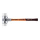 HALDER Maillet anti-rebond SIMPLEX avec embout en super plastique (blanc) 50A mm-1