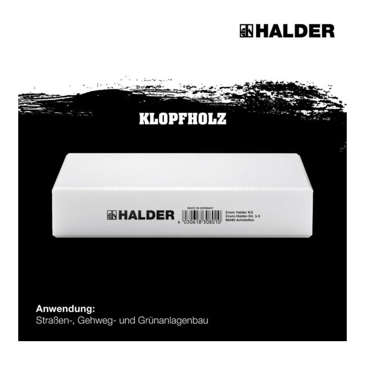 Halder Maillet en bois 200x140x40mm Simplex Halder