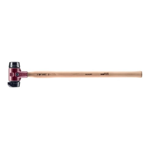 Halder Marteau de forgeron SIMPLEX 60mm caoutchouc avec pied acier moulé