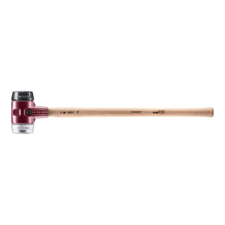 Halder Marteau de forgeron Simplex 80mm Caoutchouc/Mou