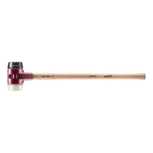 Halder Marteau de forgeron Simplex 80mm Caoutchouc/Nylon