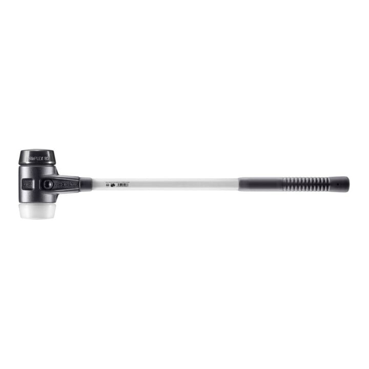 Halder Marteau de frappe Simplex Fiber 80mm Caoutchouc/Superpl.