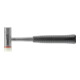 Halder combihamer Ferroplex EH-3677, met stalen buisgreep, nylon inzetstuk-2