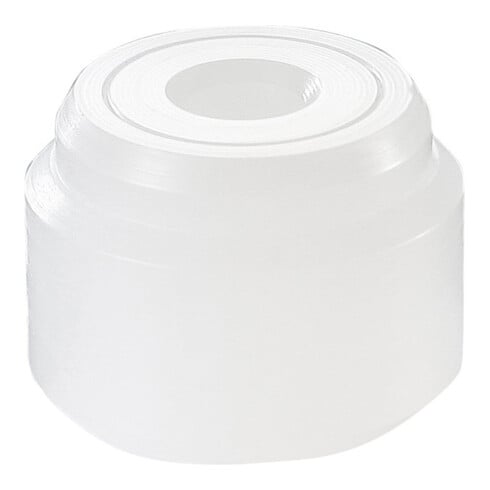 HALDER NORM+TECHNIK Embout de rechange, en nylon, blanc,-⌀ tête du maillet: 10 mm