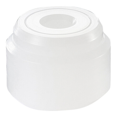 HALDER NORM+TECHNIK Embout de rechange, en nylon, blanc,-⌀ tête du maillet: 12 mm
