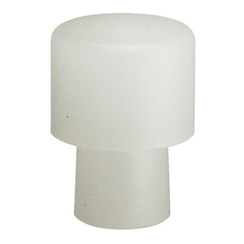 HALDER NORM+TECHNIK Losse dop, nylon, wit, Hamerkop-⌀: 10 mm