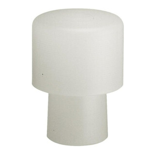 HALDER NORM+TECHNIK Losse dop, nylon, wit, Hamerkop-⌀: 12 mm