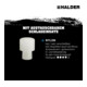 HALDER NORM+TECHNIK Losse dop, nylon, wit, Hamerkop-⌀: 12 mm-3