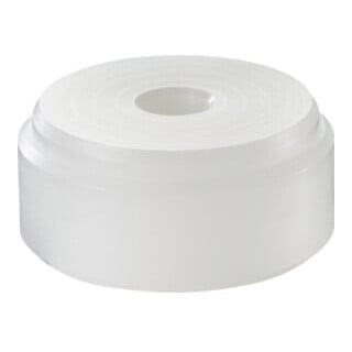 HALDER NORM+TECHNIK Losse dop, nylon, wit, Hamerkop-⌀: 30 mm