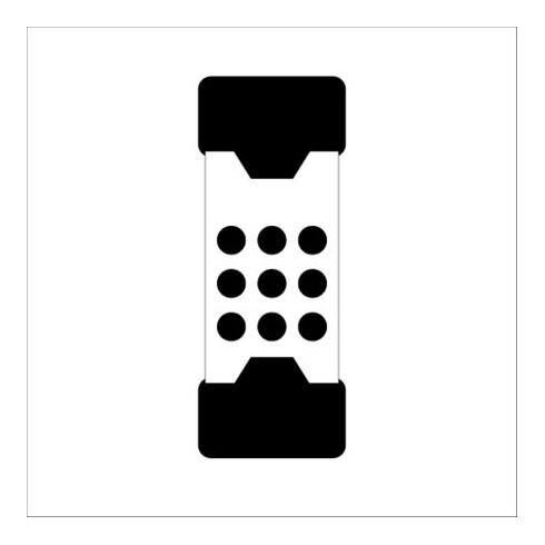 HALDER NORM+TECHNIK Maillet anti-rebond avec manche trimatière,⌀ tête du maillet: 40mm
