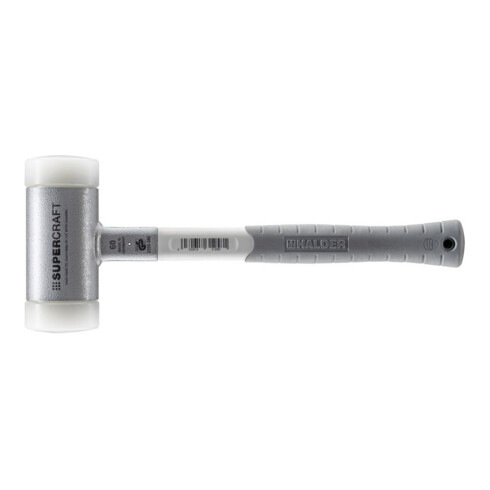 HALDER NORM+TECHNIK Maillet anti-rebond avec manche trimatière,⌀ tête du maillet: 60mm