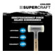 HALDER NORM+TECHNIK Rückschlagfreier Hammer mit 3-Komponentenstiel, Hammerkopf-⌀: 50mm