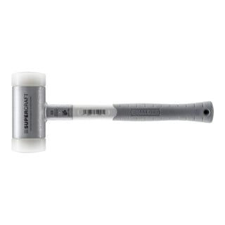 HALDER NORM+TECHNIK Rückschlagfreier Hammer mit 3-Komponentenstiel, Hammerkopf-⌀: 60mm