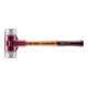 HALDER NORM+TECHNIK SIMPLEX-hamer,'zacht', met doppen van zacht metaal, zilver, Behuizing-⌀ / Materiaal: 50Gmm-1
