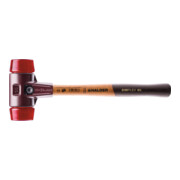 Soft faced hammer SIMPLEX L.405mm kop d.60mm hard HO plastic rood HALDER