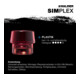 Soft faced hammer SIMPLEX L.405mm kop d.60mm hard HO plastic rood HALDER-2