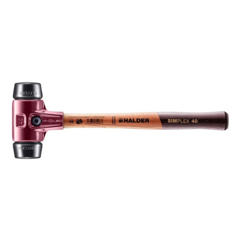 Halder zachte slaghamer Simplex EH-3002, rubber inzetstuk