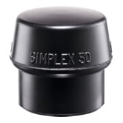 SIMPLEX 30mm rubberen hamerbalken met zacht oppervlak