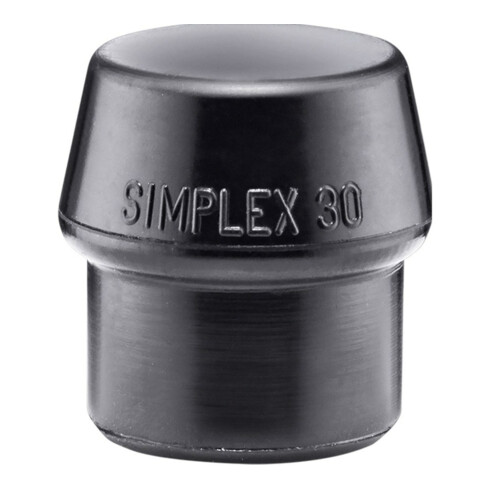 SIMPLEX 30mm rubberen hamerbalken met zacht oppervlak