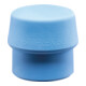 Halder Tassello in plastica TPE soft per mazzuola SIMPLEX, blu, per testa mazzuola Ø30mm-1