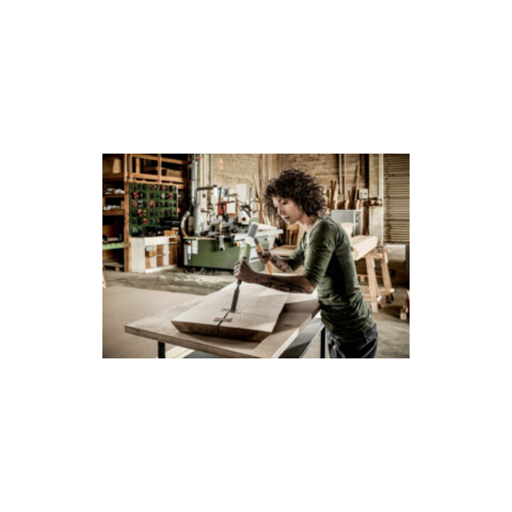 HALDER NORM+TECHNIK Terugslagvrije hamer met hickory-steel, Hamerkop-⌀: 25mm