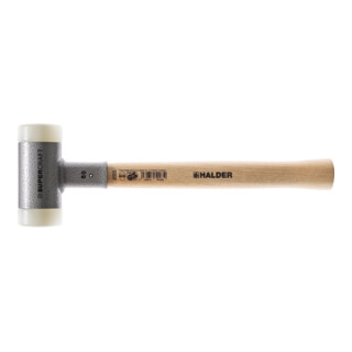 Halder Rückschlagfreier Hammer mit Hickory-Stiel 25 mm