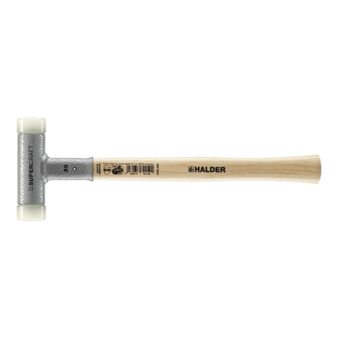 Halder Rückschlagfreier Hammer mit Hickory-Stiel