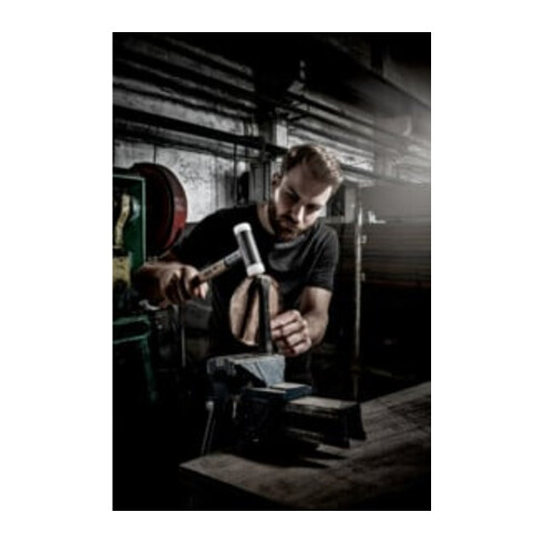 Halder Rückschlagfreier Hammer mit Hickory-Stiel