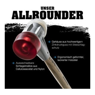 Halder Schonhammer Baseplex 40mm CA / Nylon